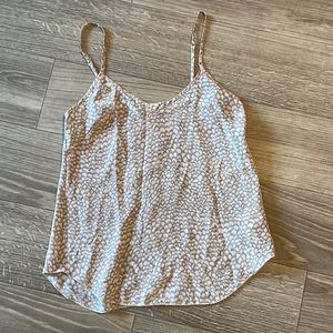 Wilfred spaghetti strap silk top